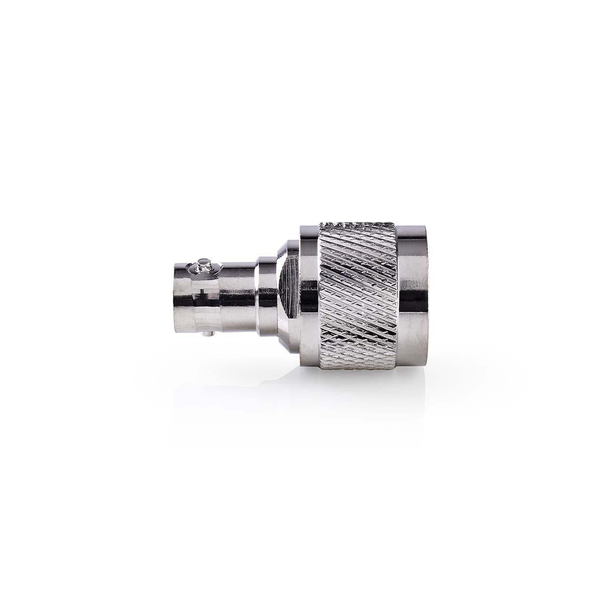 Adaptador de Satélite y Antena | N Macho - BNC Hembra 10 Unidades Metal