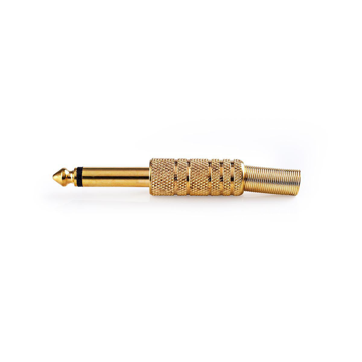 Mono Jack Connector | 6.35mm Male 25 Pieces Gold Plated
