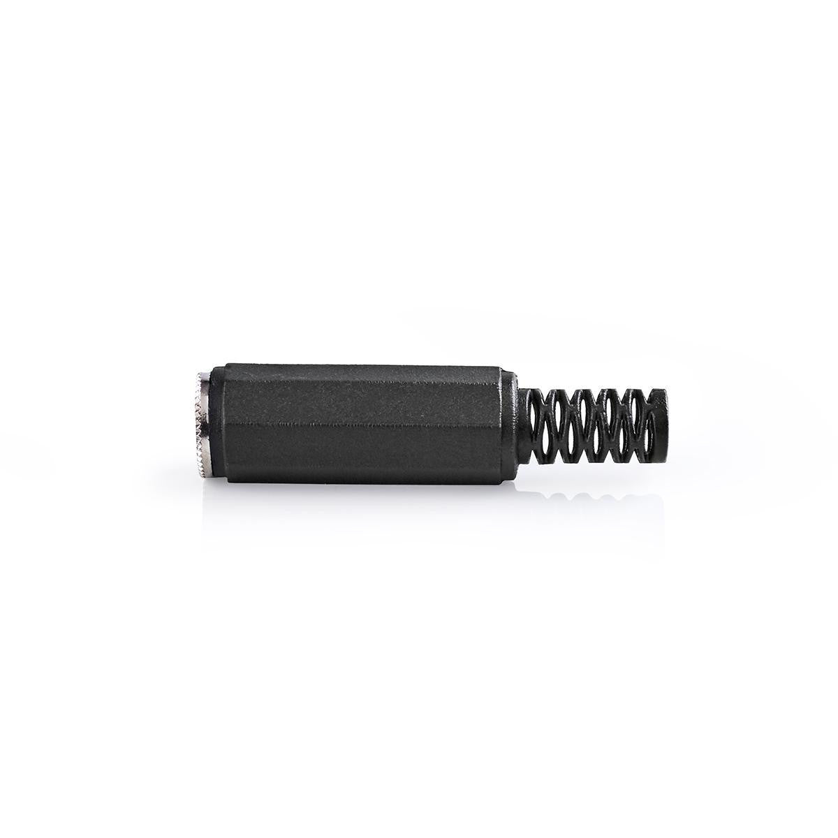 Mono Jack Connector | 3.5mm Female 25 Pieces Black Audio Connectors