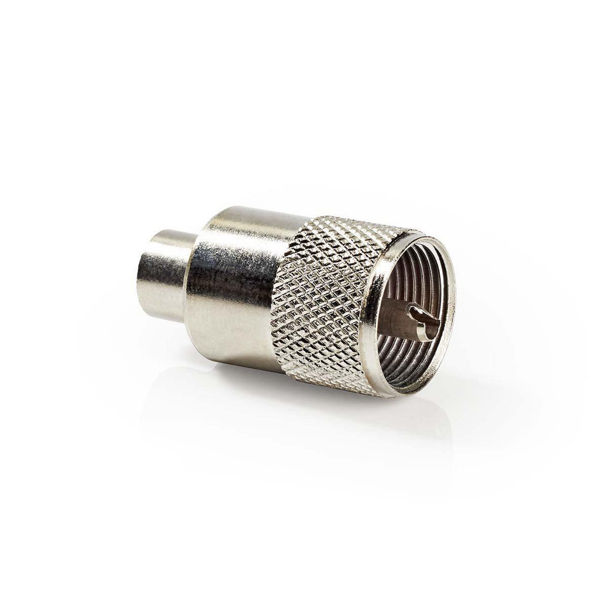 Pl259 Connector | Male For RG6 Coaxial Cables 25 Pieces Metal