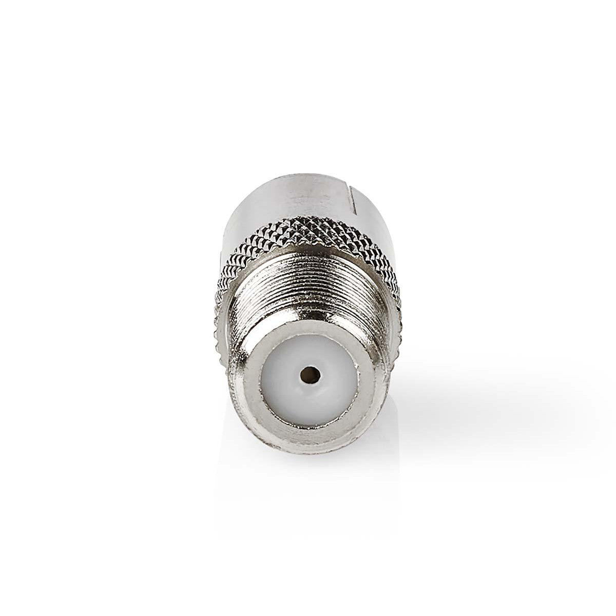 Satellite and Antenna Adapter | F Female - IEC (Coaxial) 10 Units Metallic tv