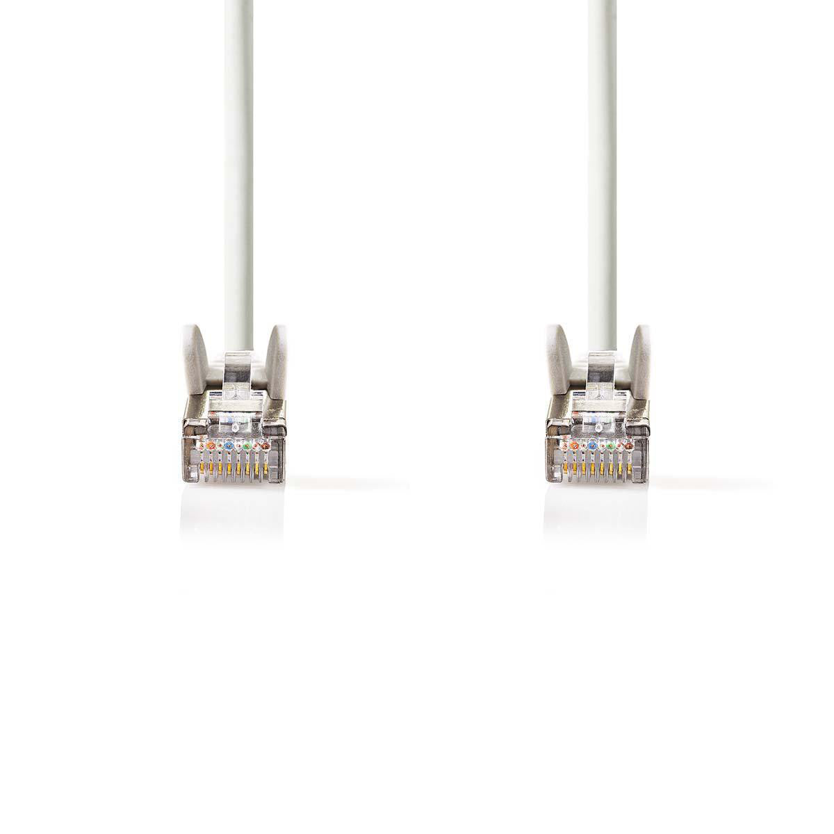 Cat 5e Cable | Sf/utp Rj45 (8p8c) Male 7.50 m Round PVC White