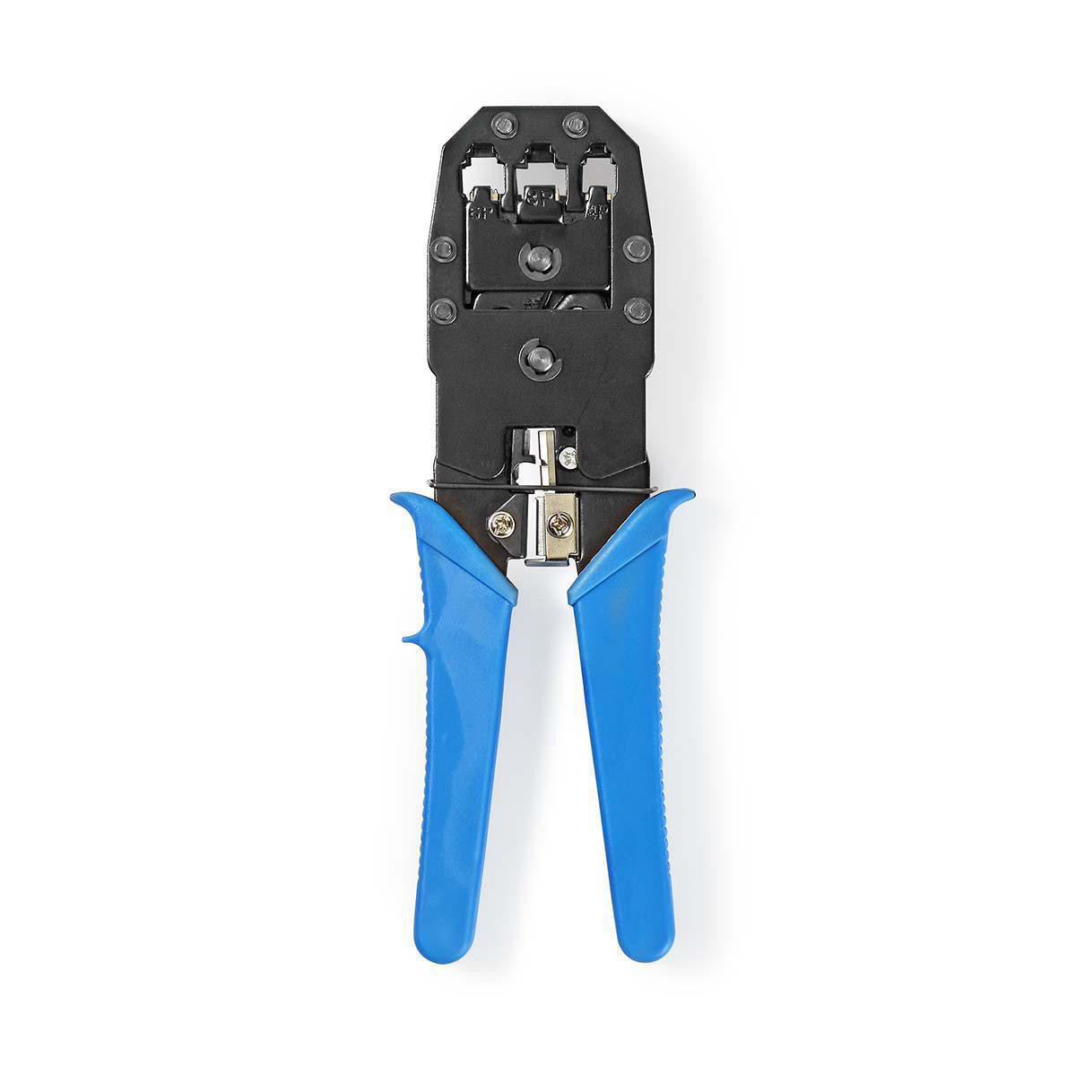 Crimping Pliers for RJ45 - RJ11 RJ10 in Blue