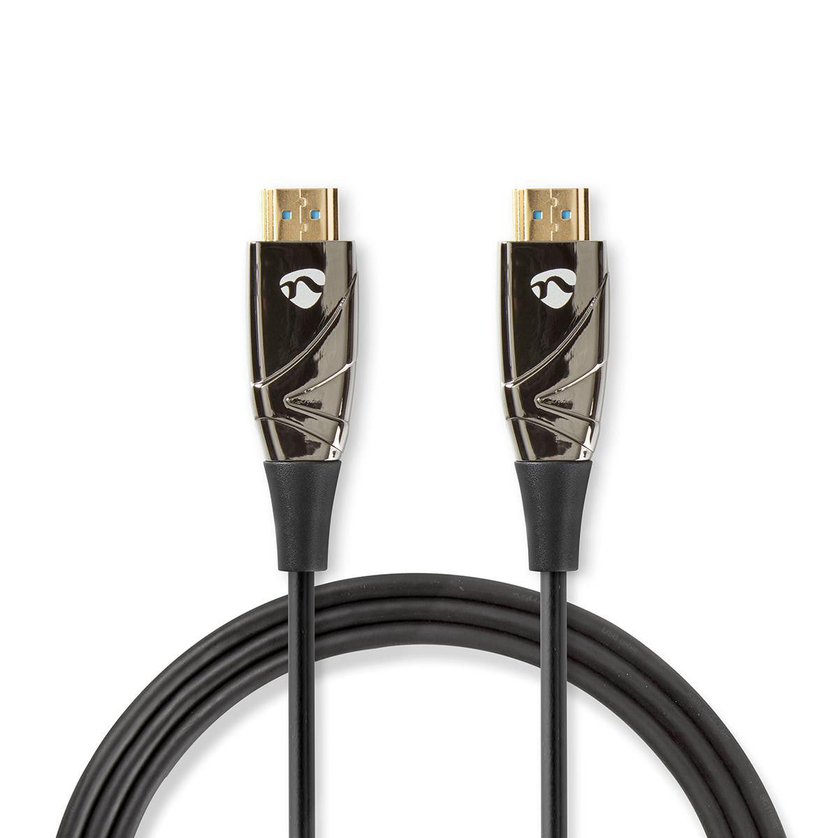 High Speed Active Optical HDMI Cable with Ethernet | 4K@60Hz Connector 18 Gbps 40.0 m Round PVC Black