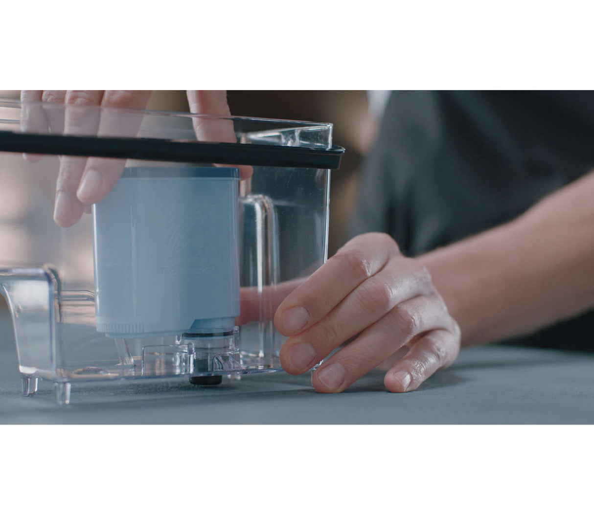 Cartucho de filtro de água para máquina de café expresso Saeco (1 unidade)