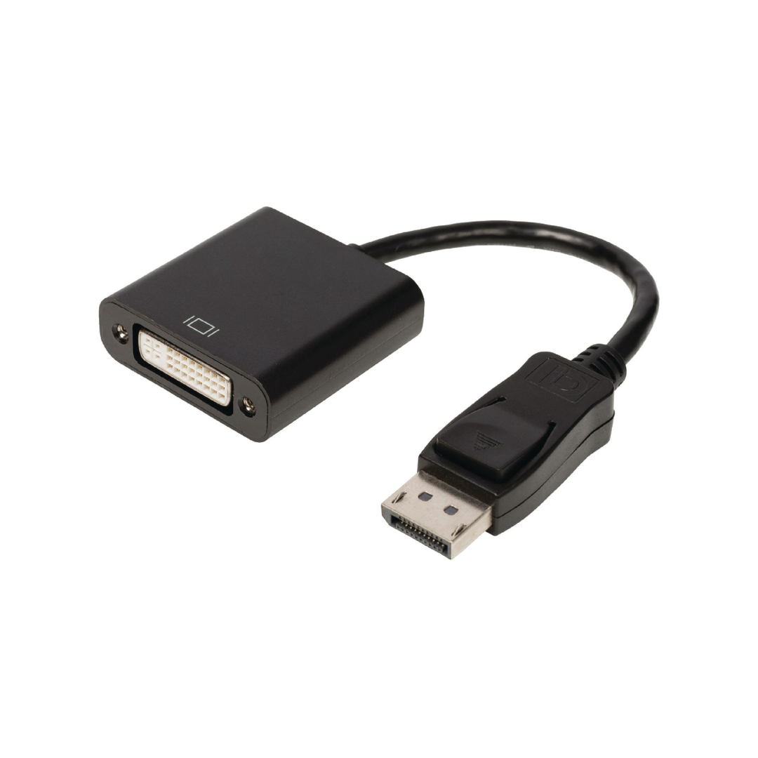 Displayport to Dvi-d M/female adapter 0.20m