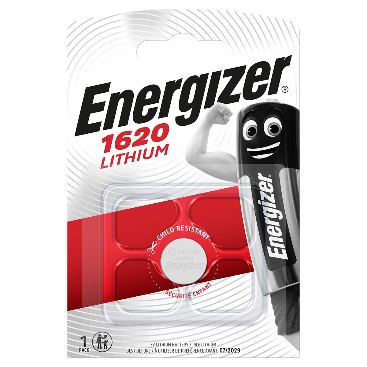 Cr1620 1-blister Batteries