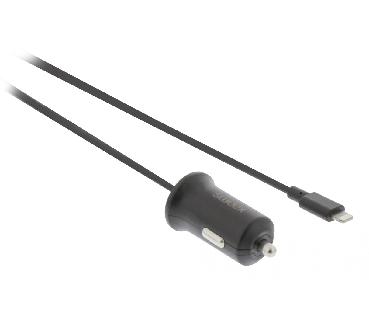 Apple Lightning Car Charger in Black