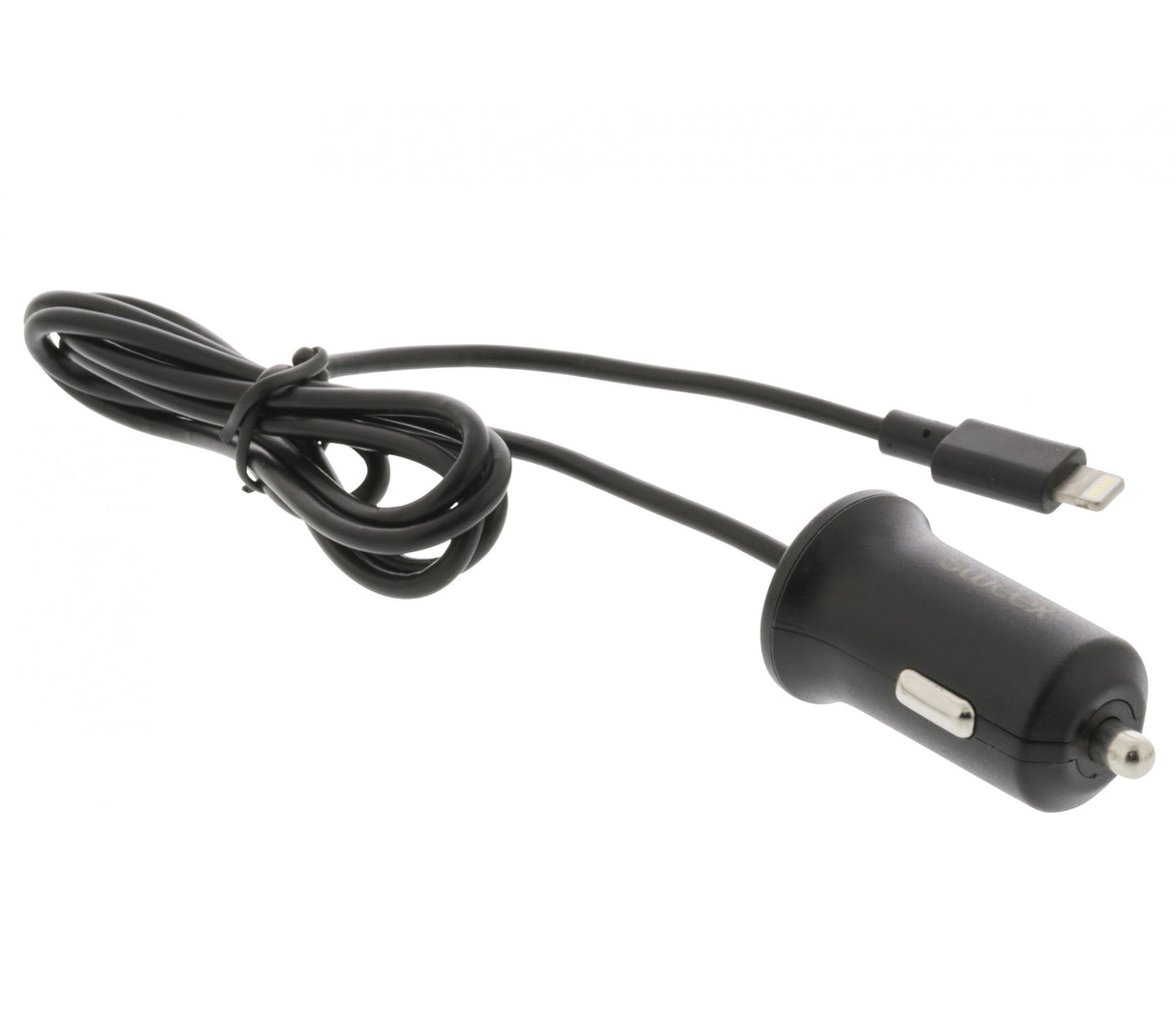 Apple Lightning Car Charger in Black