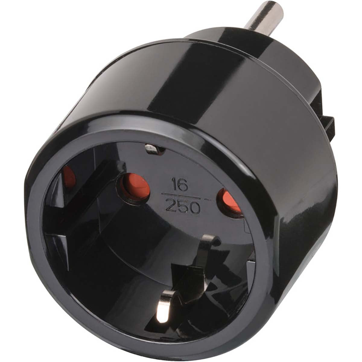 Earthed Europe-to-USA Travel Adapter