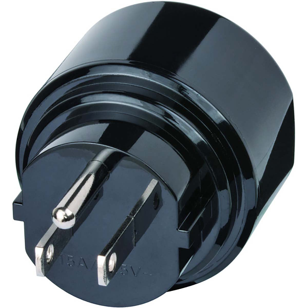 Earthed Europe-to-USA Travel Adapter