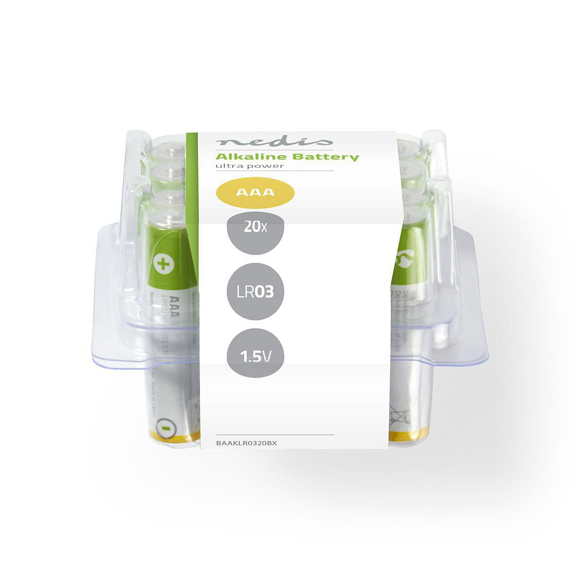 AAA Alkaline Battery | 1.5V 20 Units