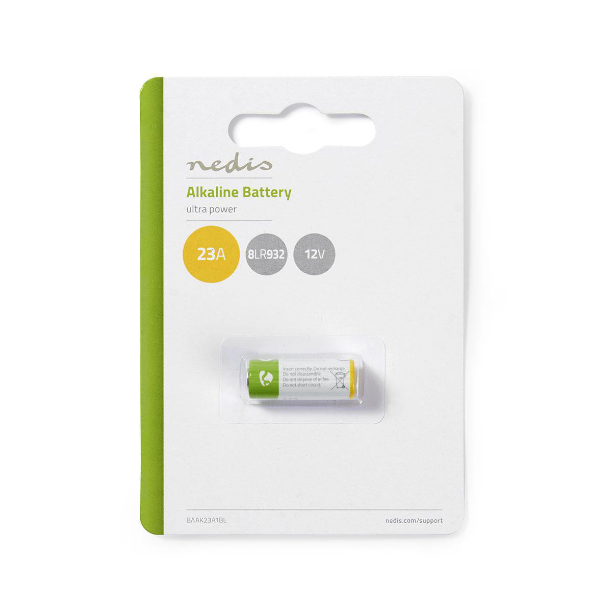 Pila Alcalina de 23 A | 12 V 1 Unidad