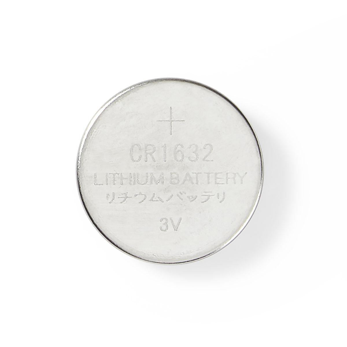 CR1632 Lithium Coin Cell Battery | 3V 5 Units