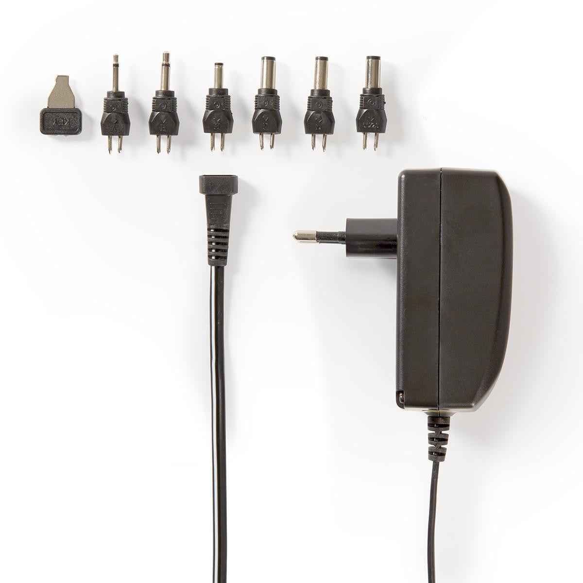Universal AC Adapter | 9.0/12/13.5/15/18/20/24V DC 1.0A-1.5A