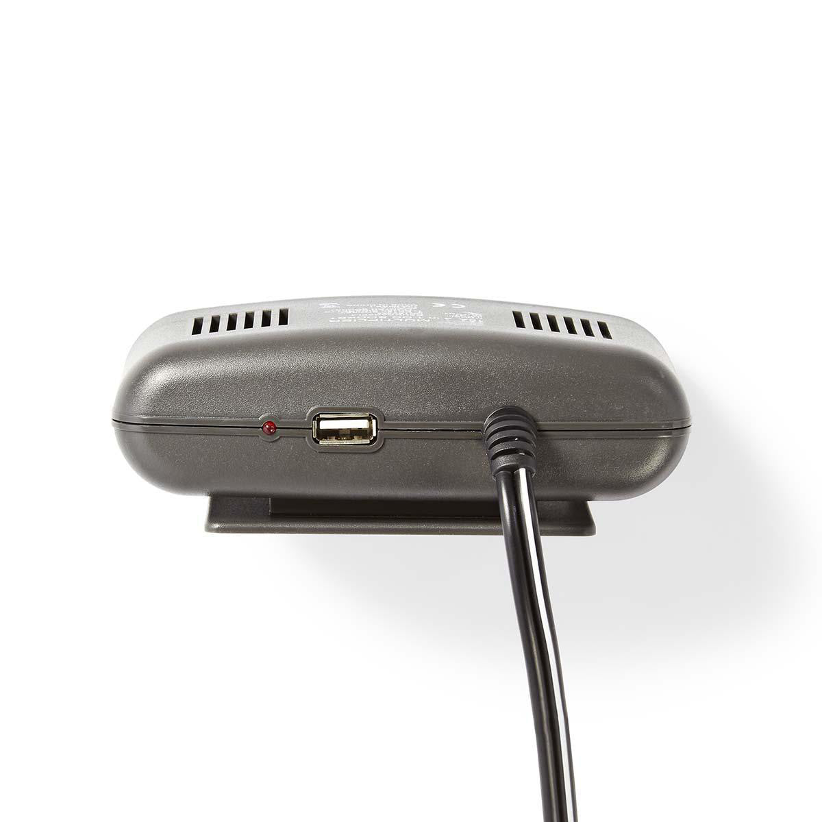 Universal DC Adapter | 5/12V Car Charger/USB 4 Sockets