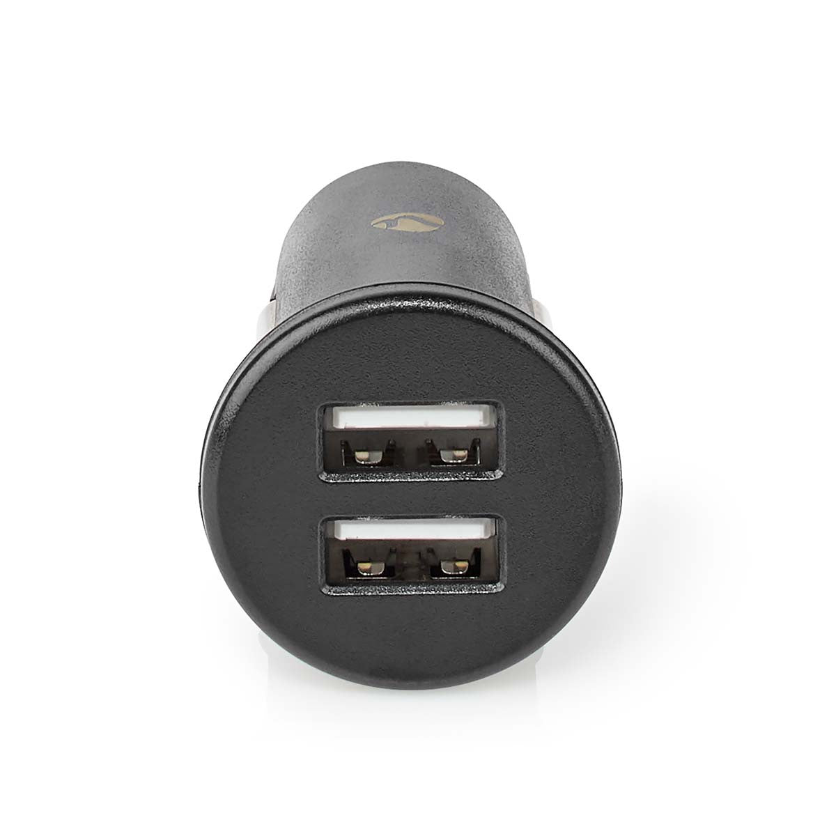 Carregador de isqueiro | 4,8 A, 2 saídas USB-A, preto