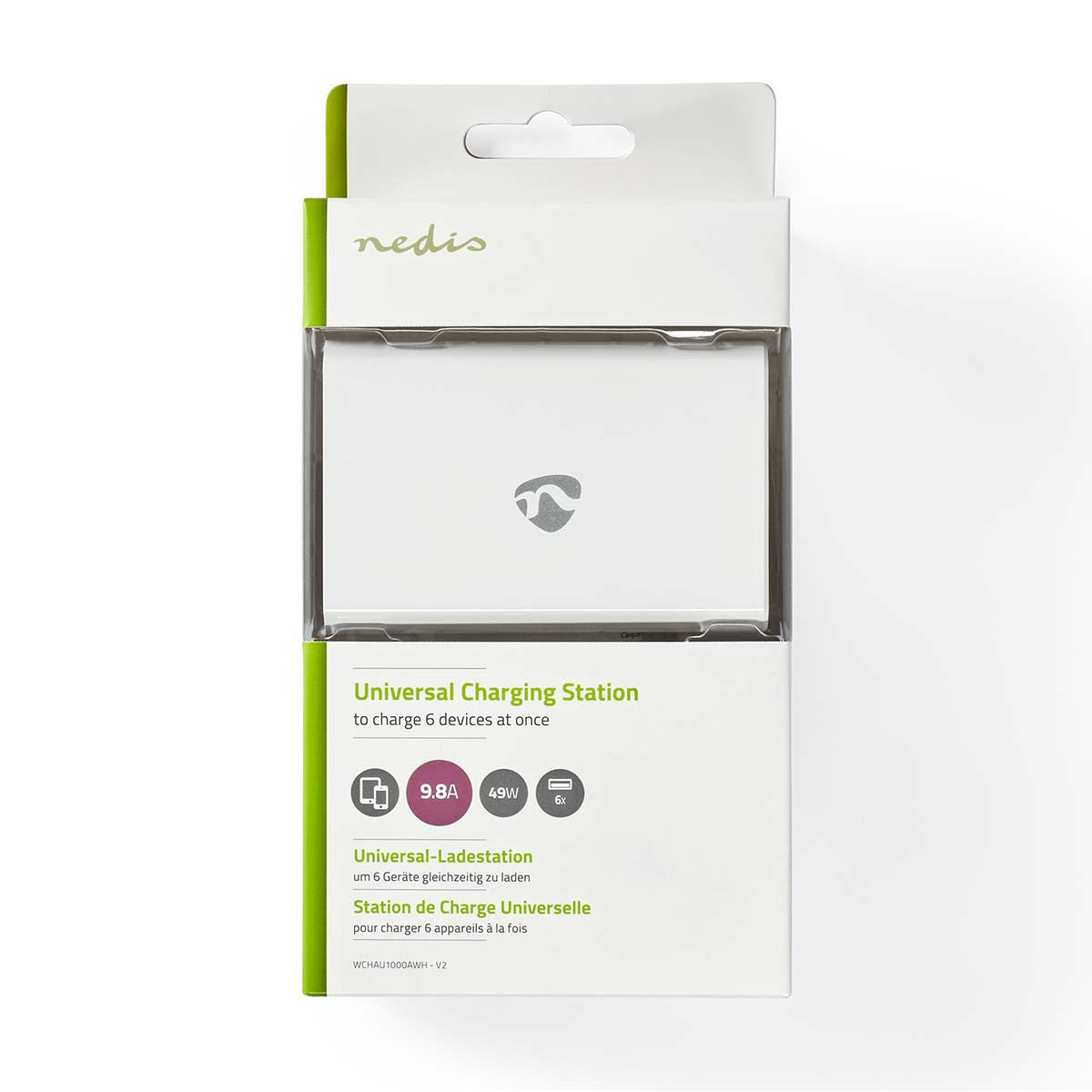 Wall Charger | 10.0 A 6 USB-A Outputs White