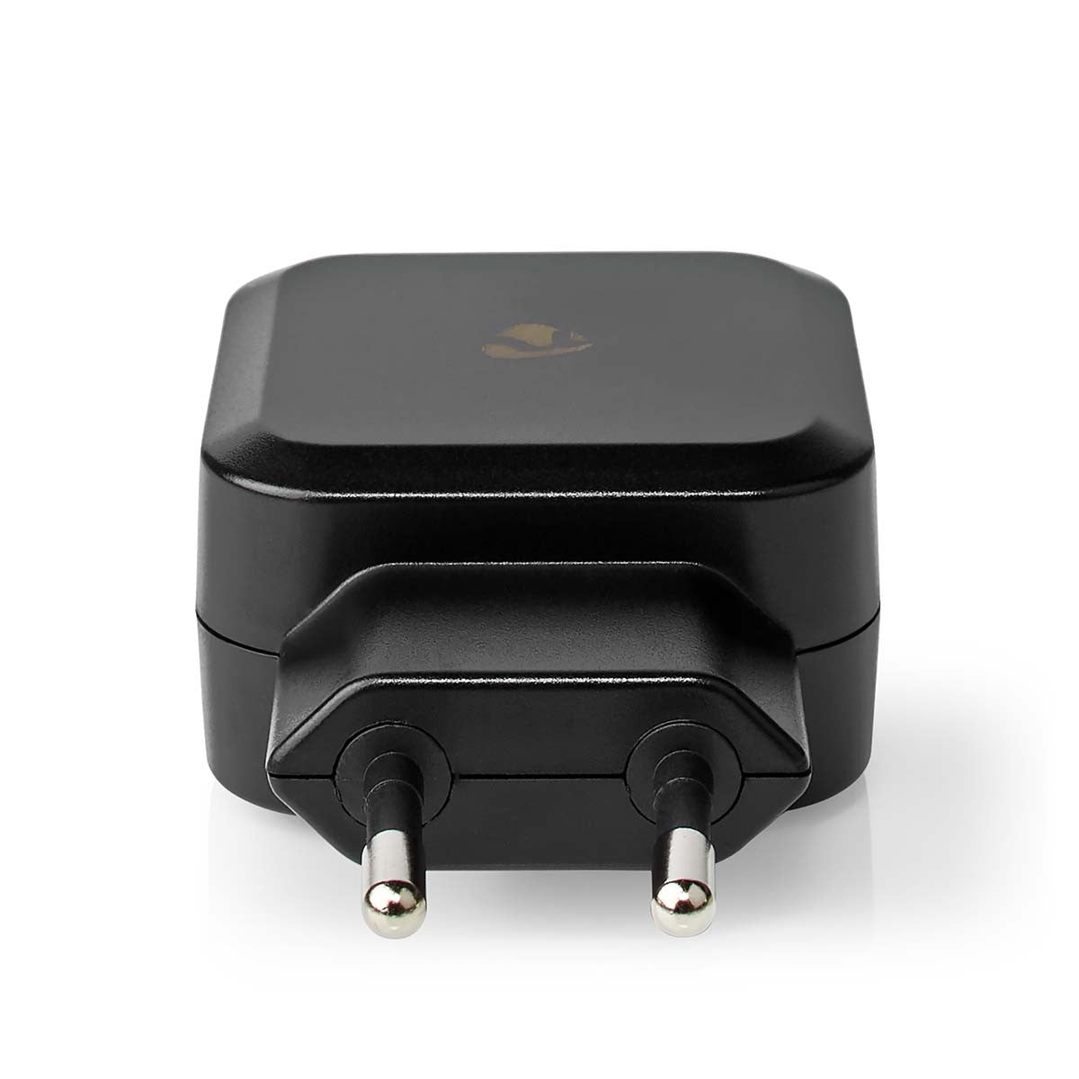 Wall Charger | 4.8 A 2 USB-A Outputs Black