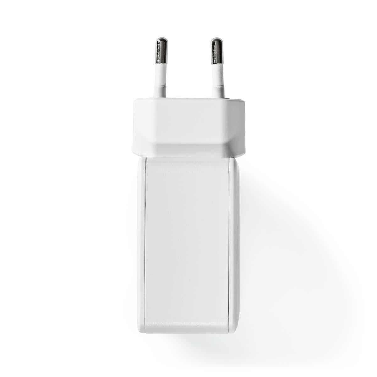 Carregador de parede | 4,8 A, 4 saídas USB-A, branco