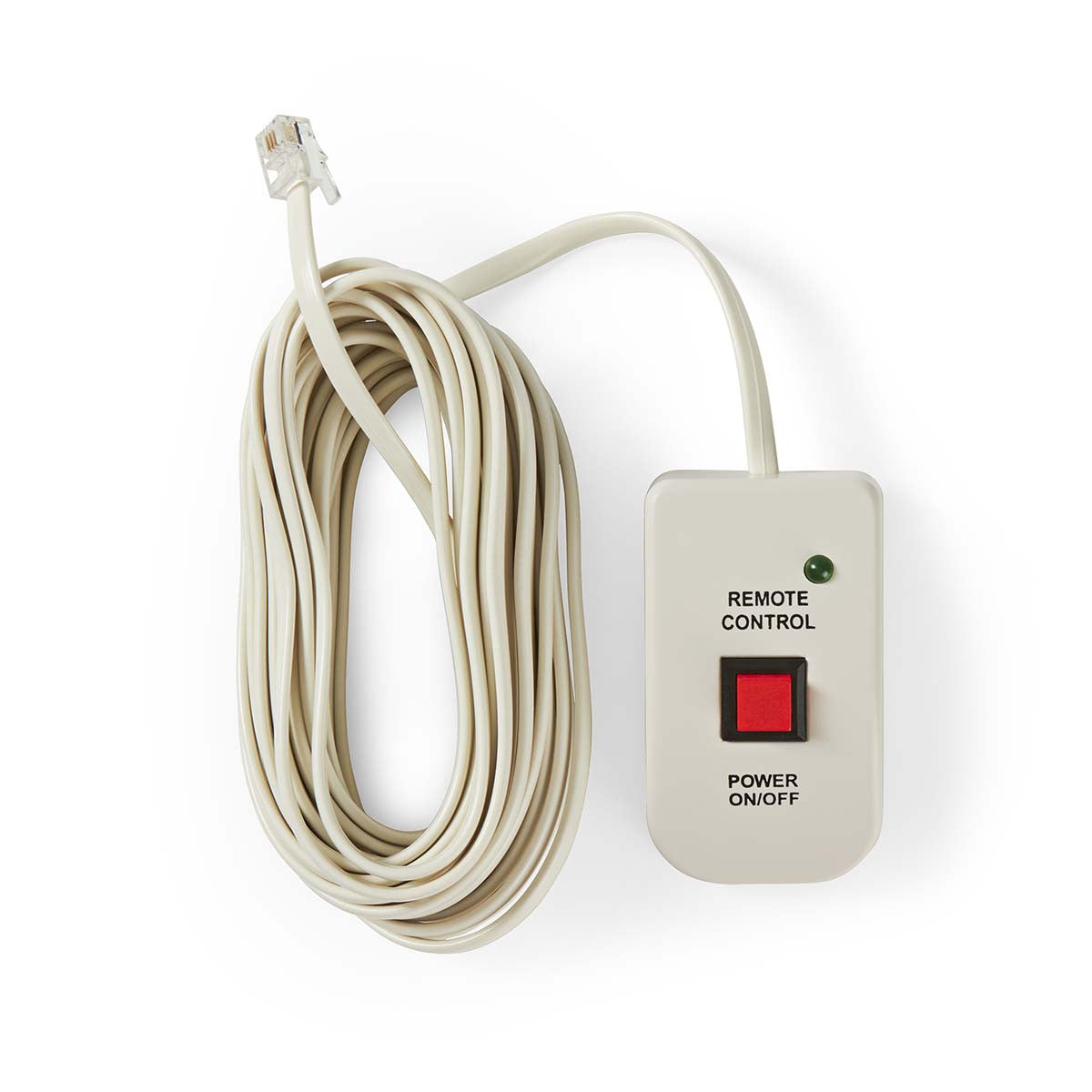 Comando remoto para inversor de energia | Fonte de alimentação com cabo de 5m para inversores de onda sinusoidal modificada Nedis