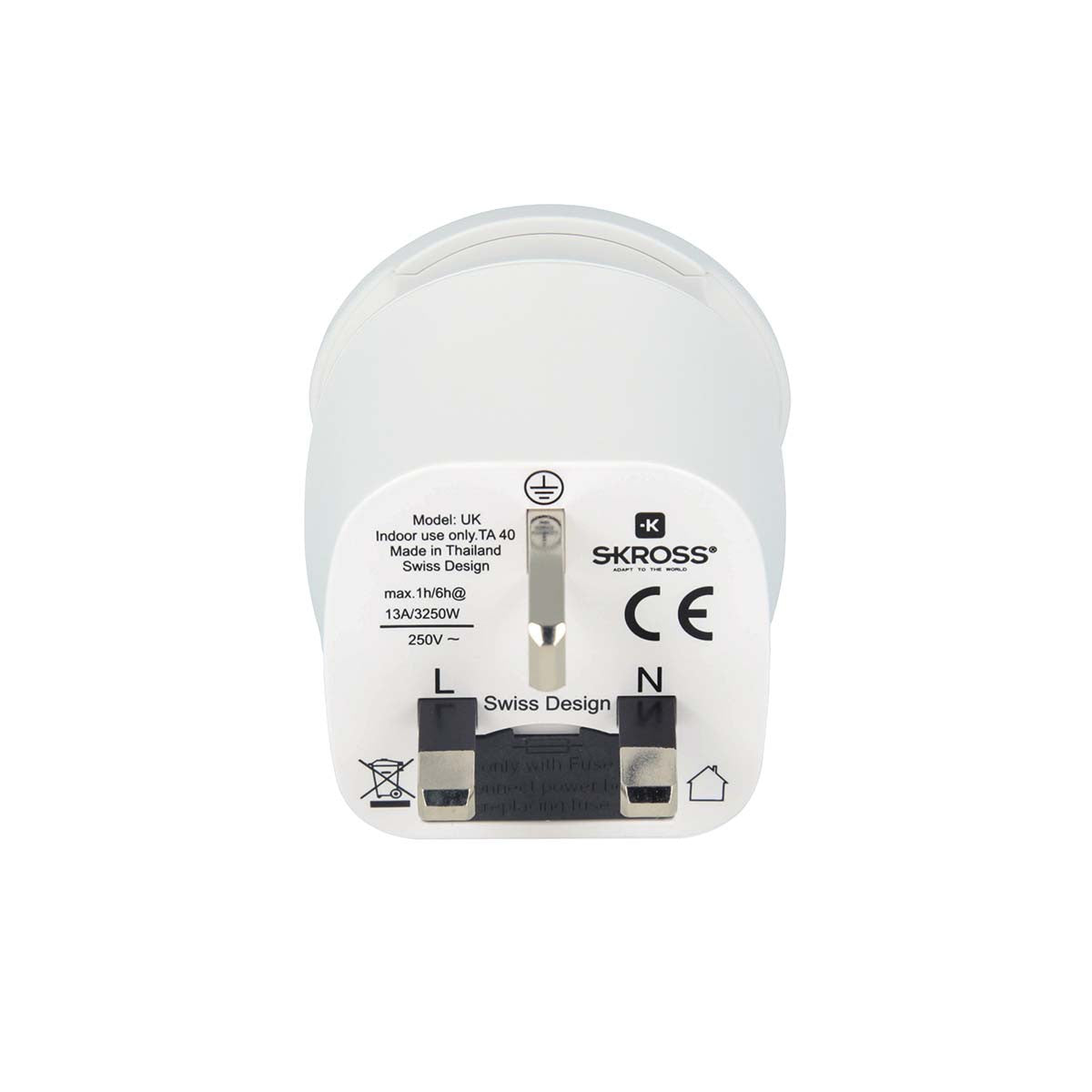 Adaptador universal combinado para o Reino Unido