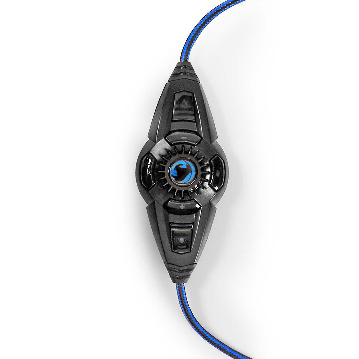 Auricular para jogos | Over-ear com som surround virtual 7.1, luz LED e USB