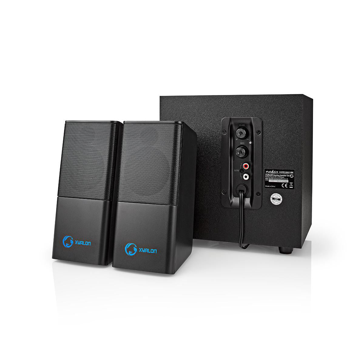 Altavoces Para Juegos | 2.1 Alimentación USB Toma de 3,5 mm 11 W RMS