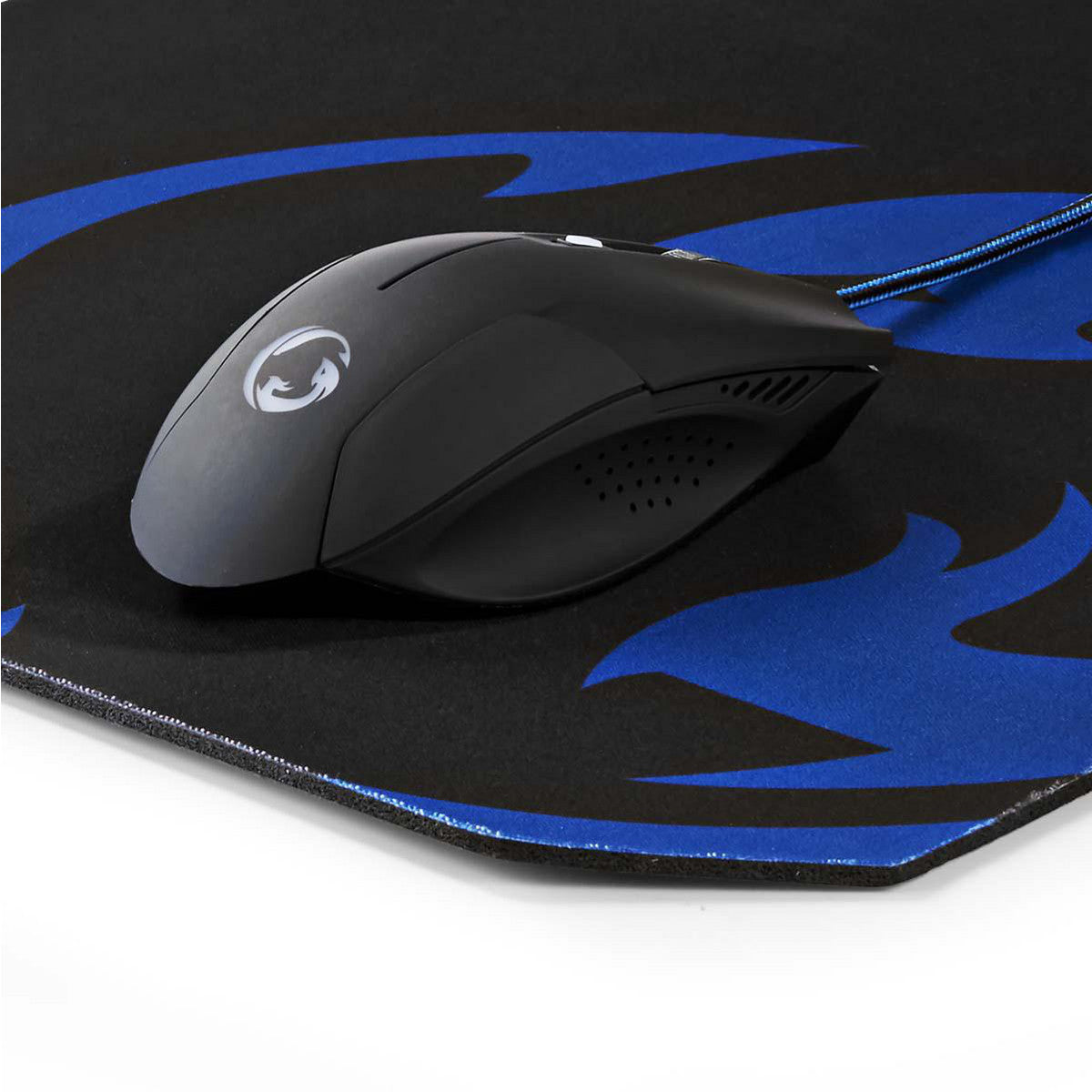 Gaming Mouse Pad and Mouse Set | Wired 1600 dpi 6 Buttons