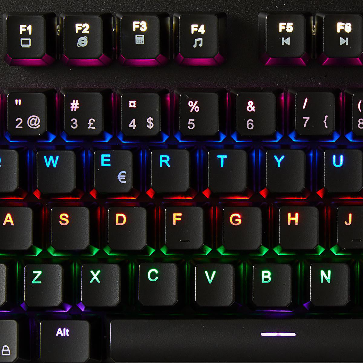 Mechanical Gaming Keyboard | RGB Lighting, Nordic Layout, Metal Design