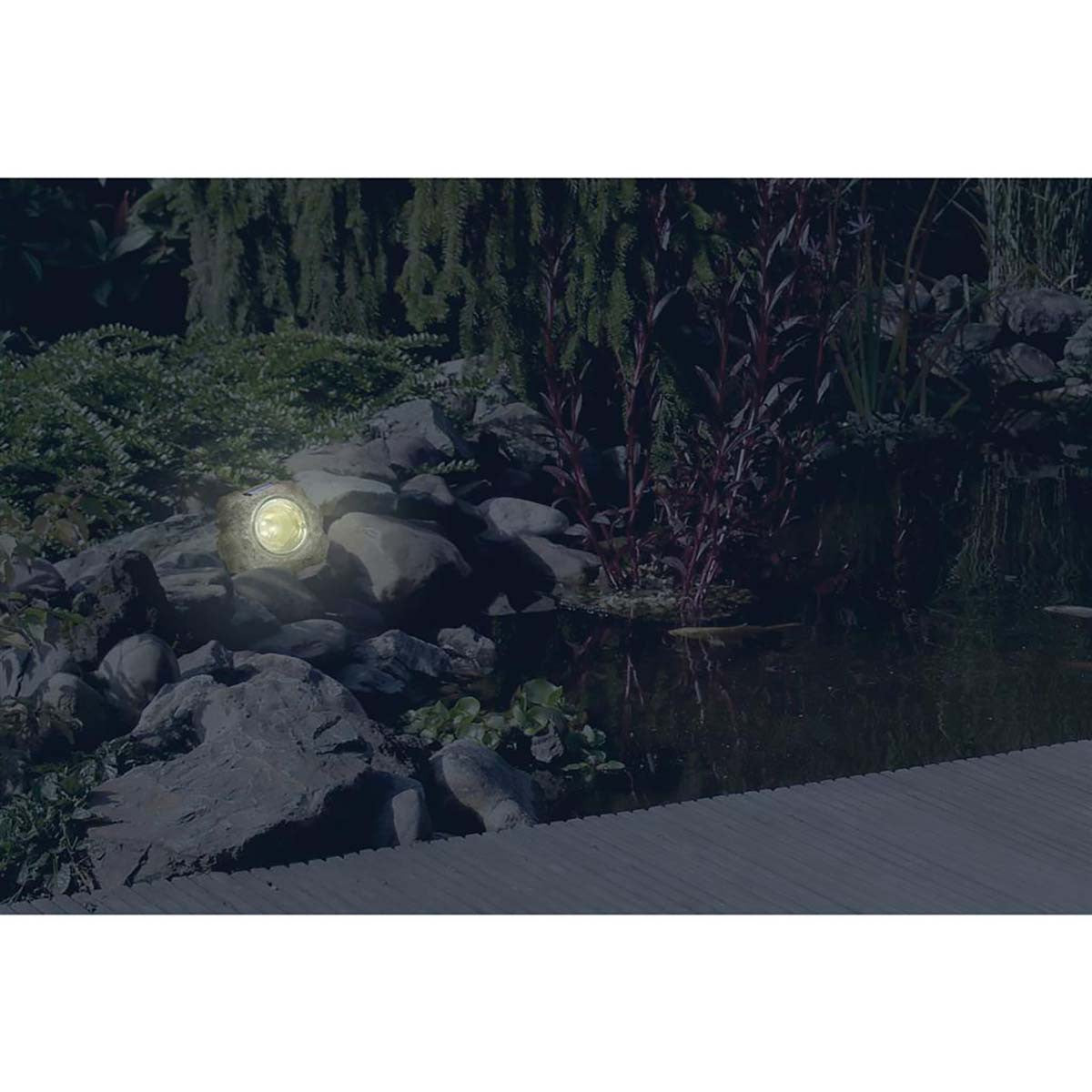 Solar LED Rock Light Lighting Accessories