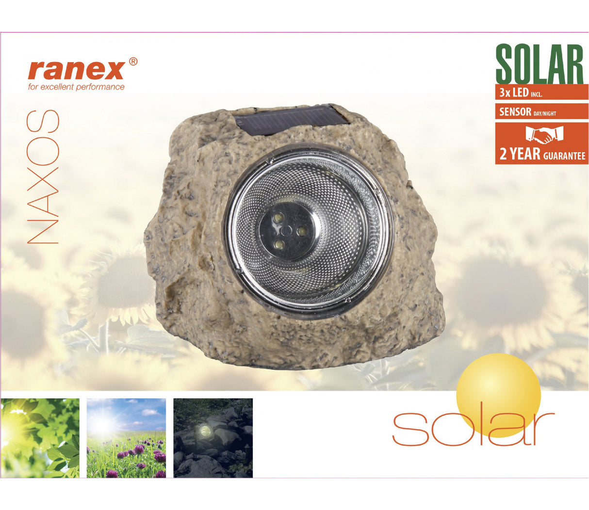 Solar LED Rock Light Lighting Accessories