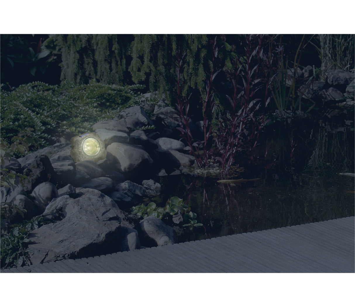 Solar LED Rock Light Lighting Accessories