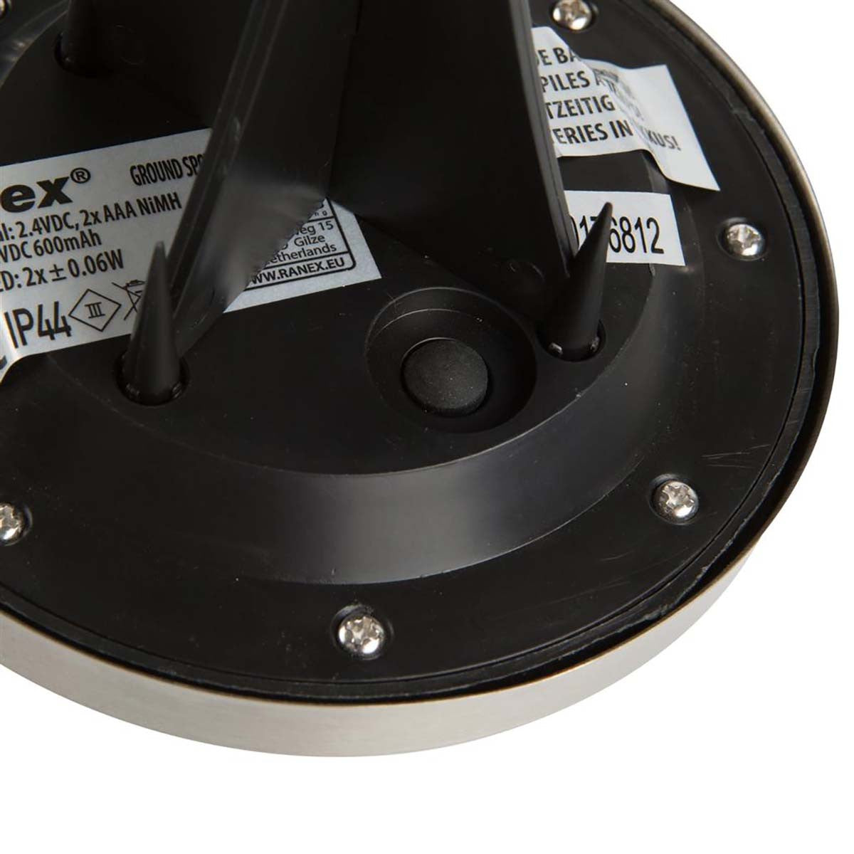 Round Solar LED Ground Spotlight