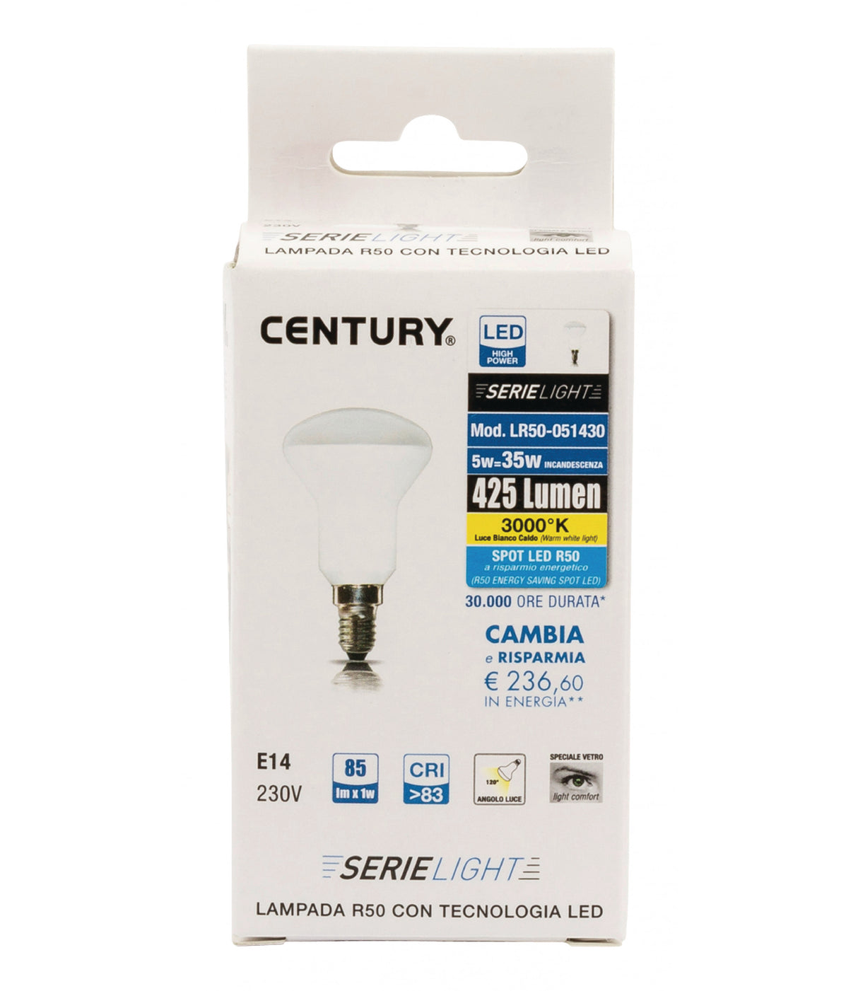 Foco LED, 5 W *Não categorizado