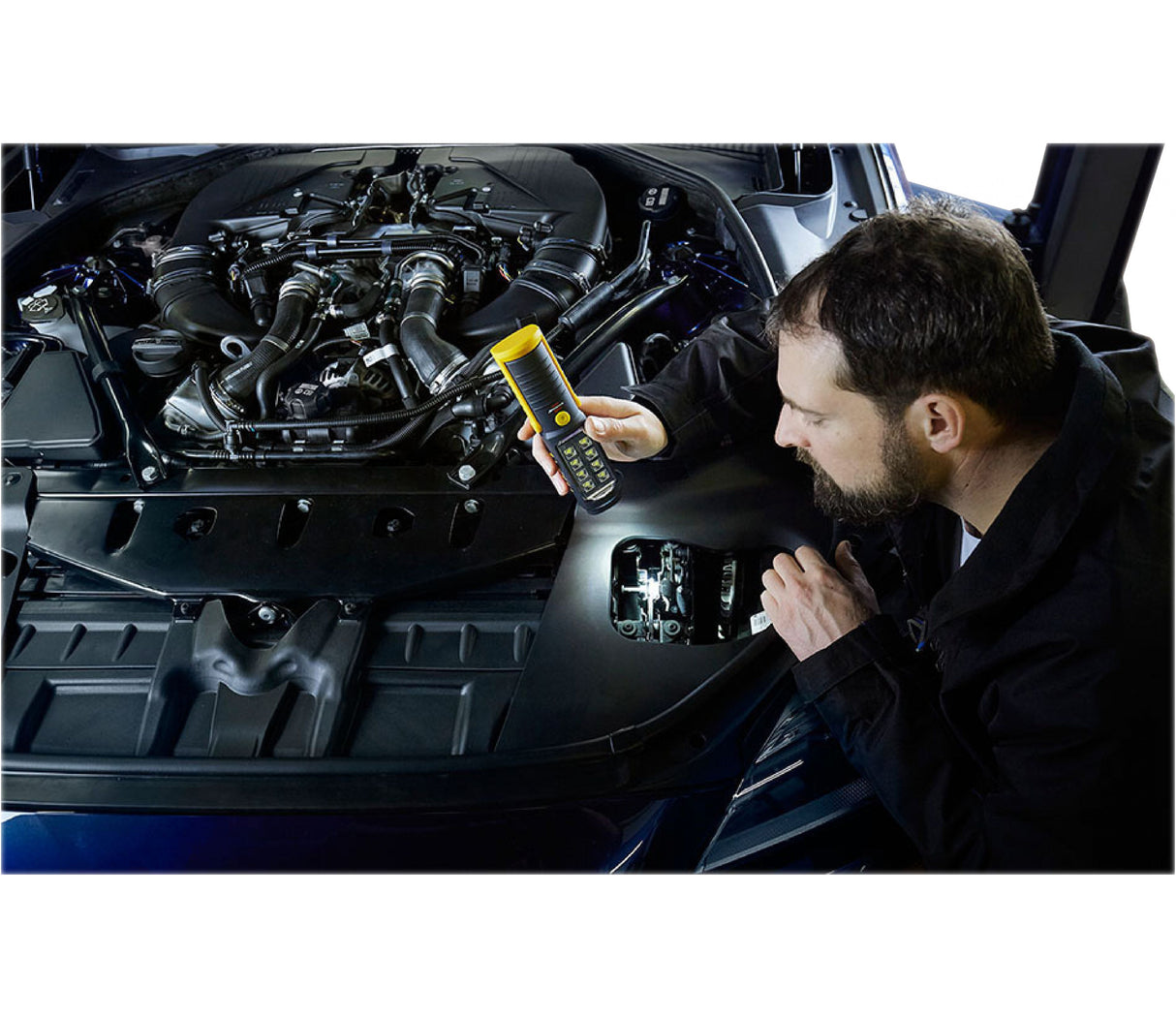 Portable LED Inspection Light with 8+1 Bright SMD LEDs