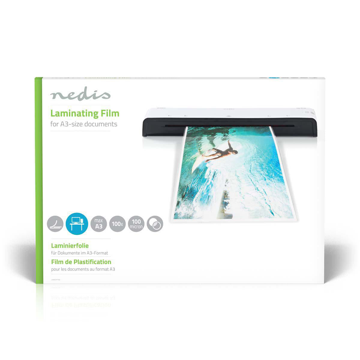 Película de Laminación | Tamaño A3 | 100 Unidades