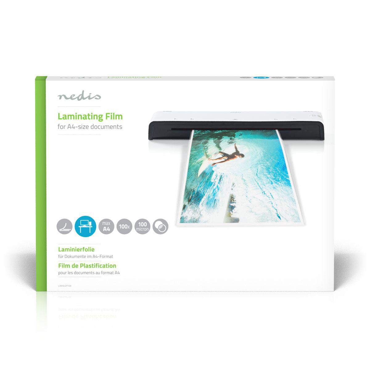 Película de Laminación | Tamaño A4 | 100 Unidades