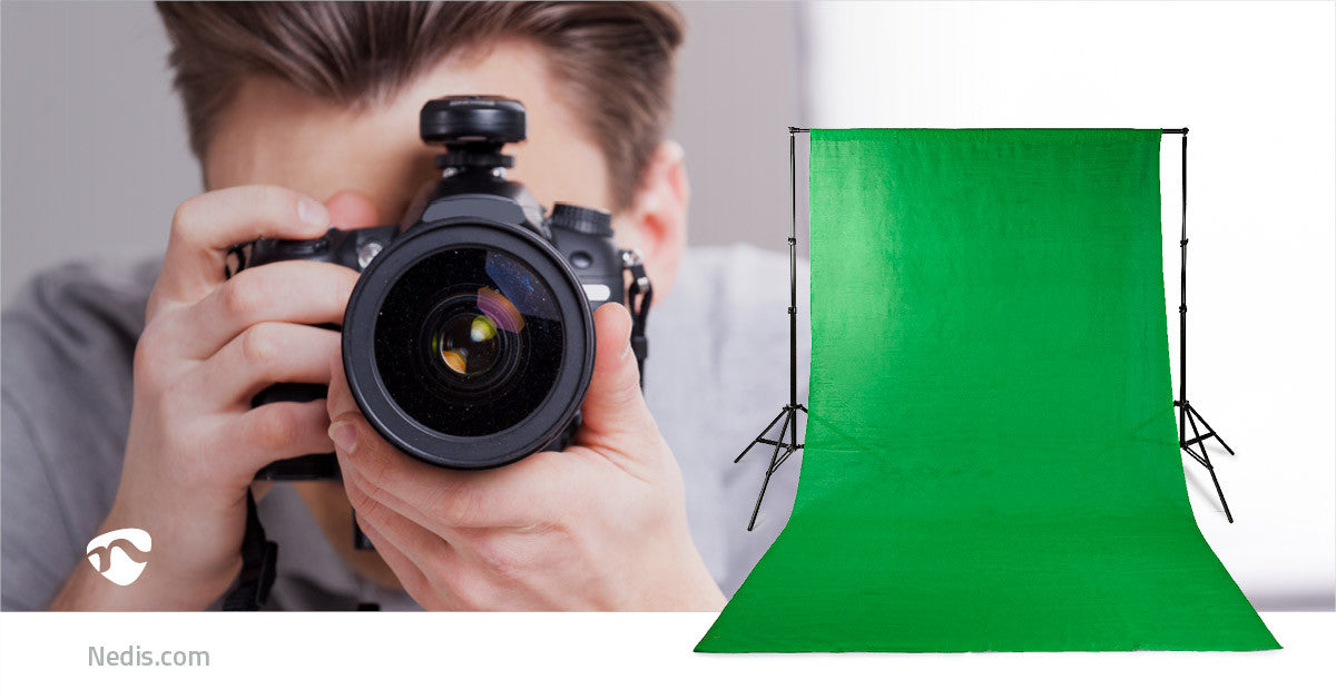 Photography Studio Backdrop | 2.95 xm Green