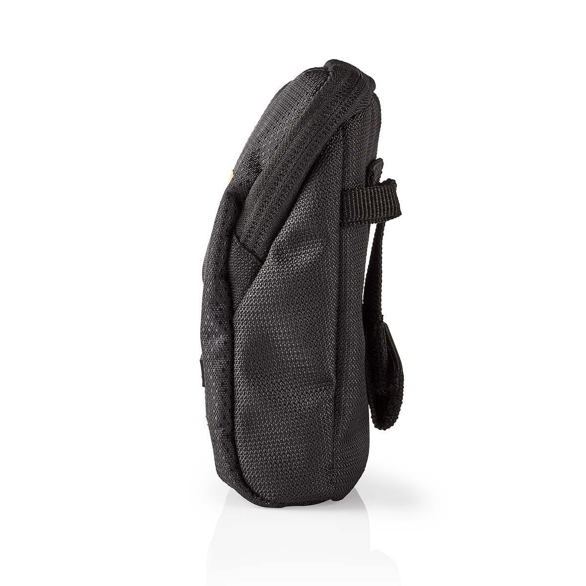 Bolsa para máquina fotográfica | 120 x 70 x 35 mm, 1 bolso interior, preto/laranja