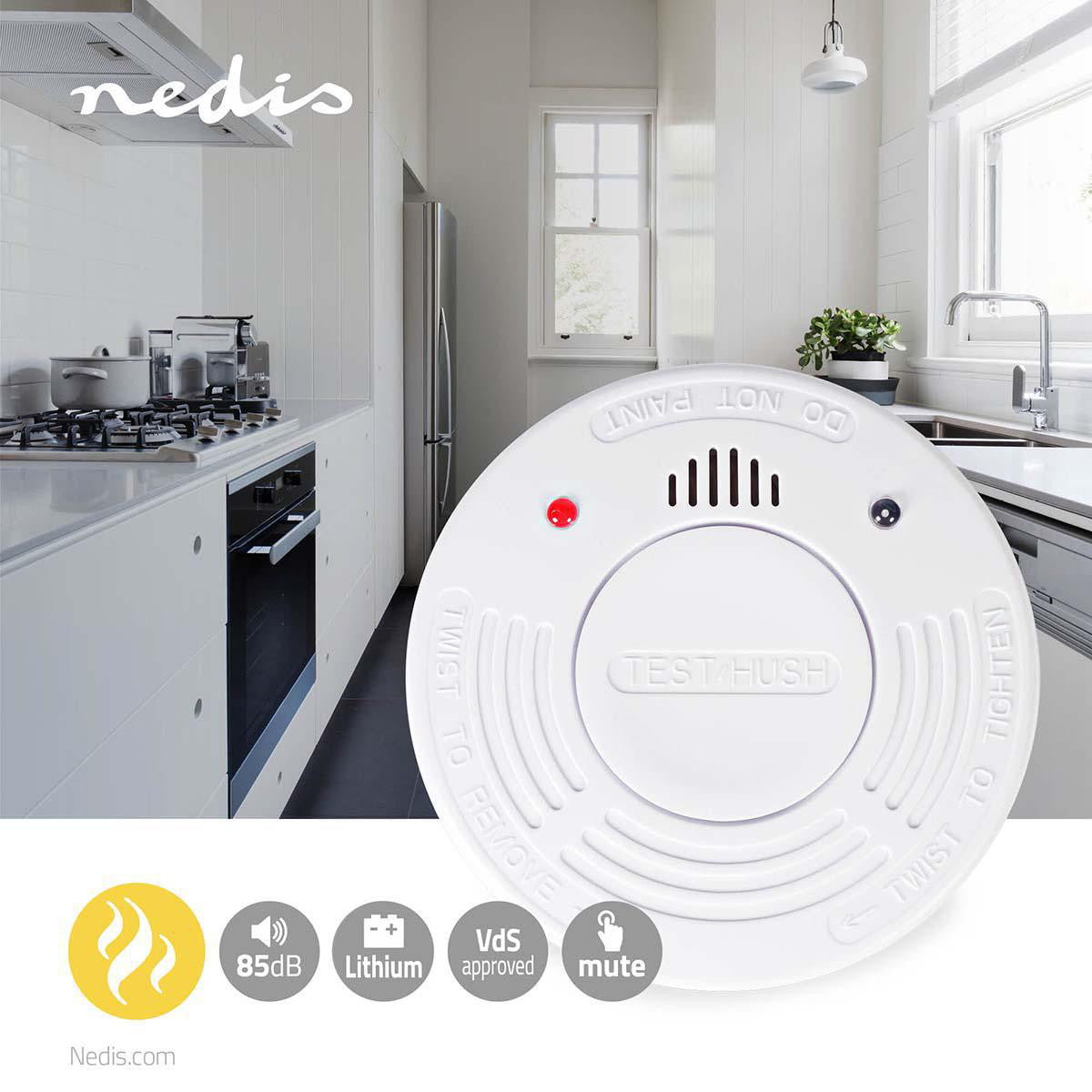 Detector de Humo | VdS Vida Útil 10 Años