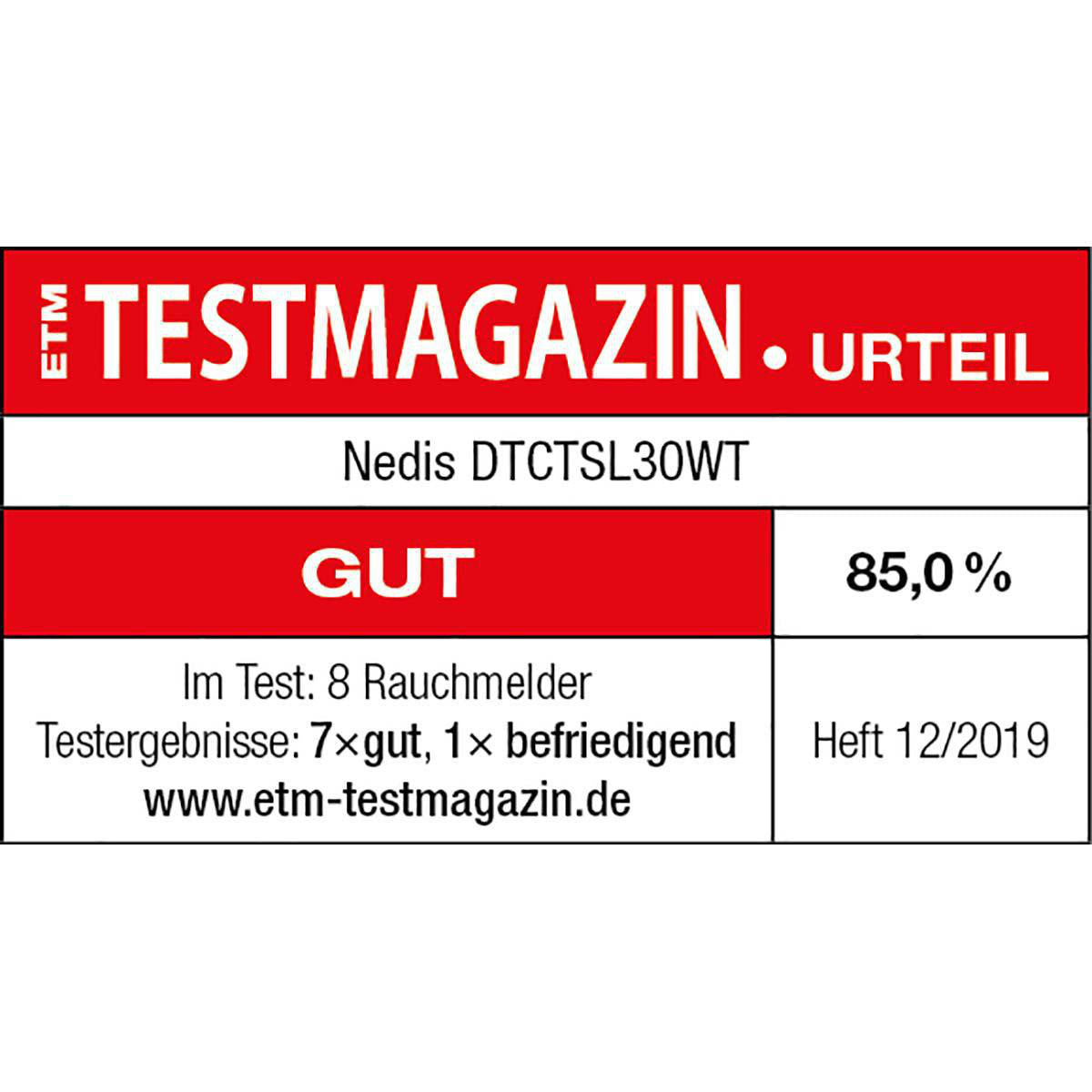 Detector de Humo | VdS Vida Útil 10 Años