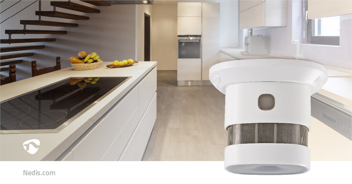 Smoke Detector | EN14604 10-Year Lifespan Compact Design