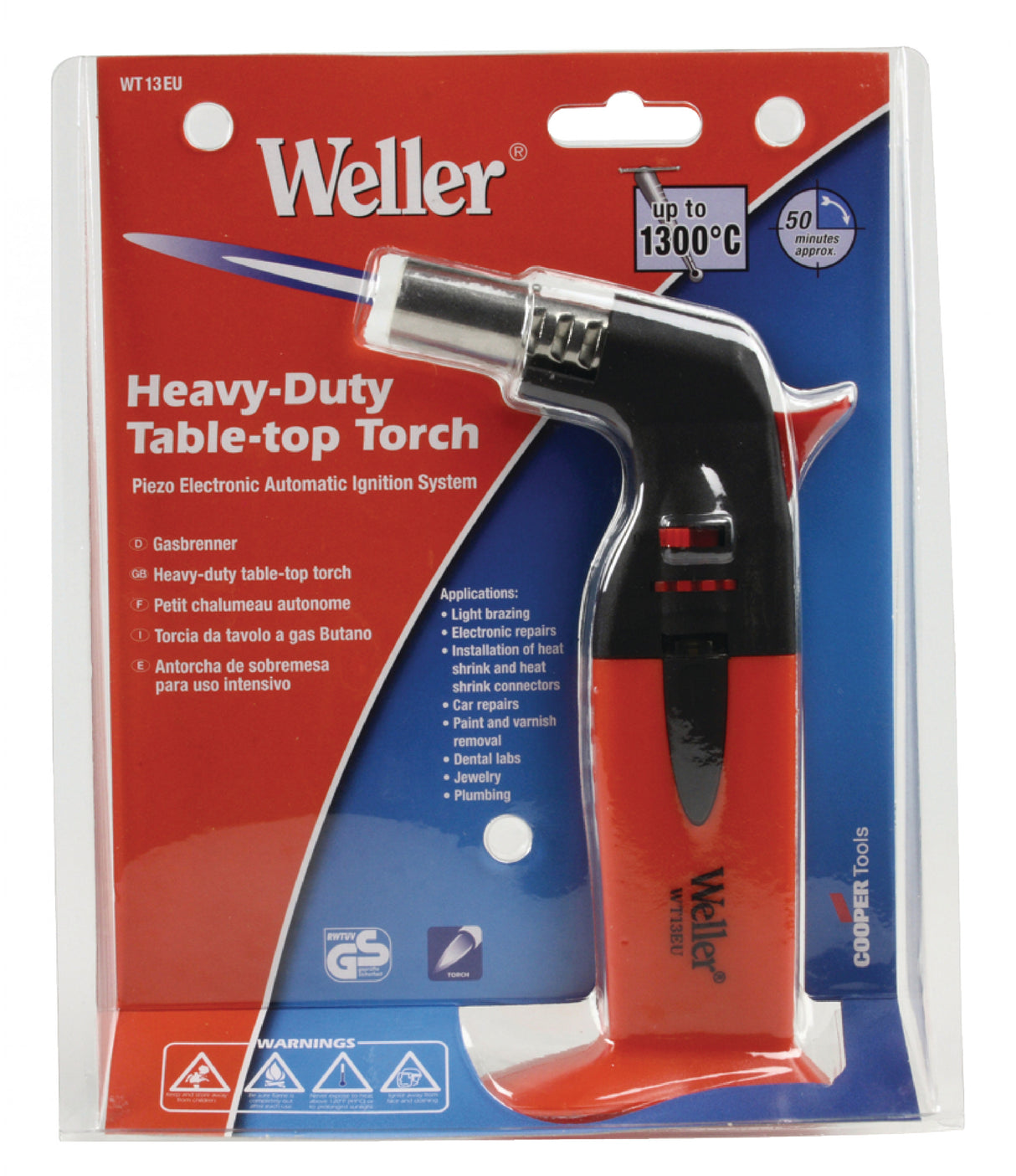 Ferramentas de soldadura com maçarico de mesa WT13EU