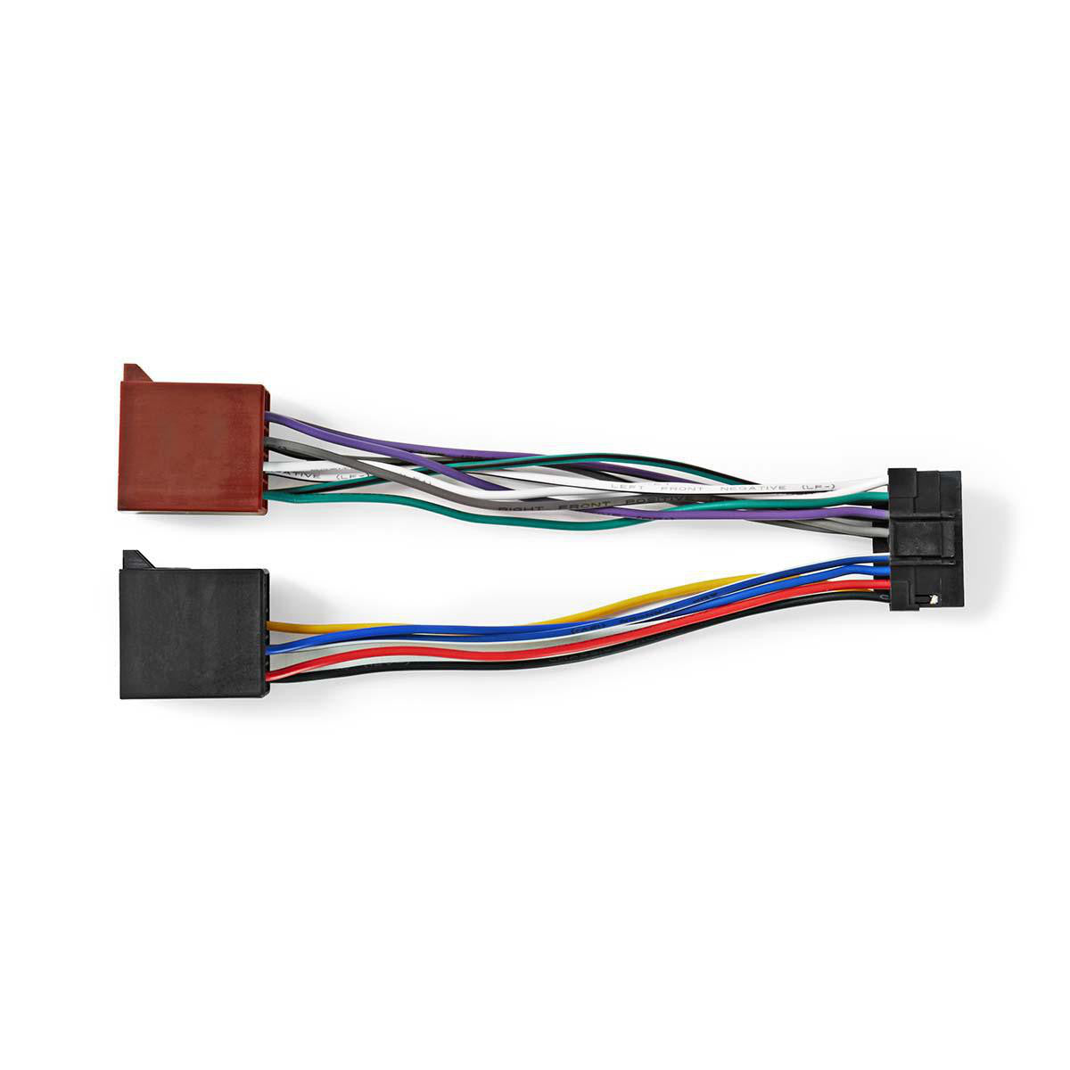 Cable ISO Sony de 16 Pines | Conector Radio - 2x Coche 0,15 m