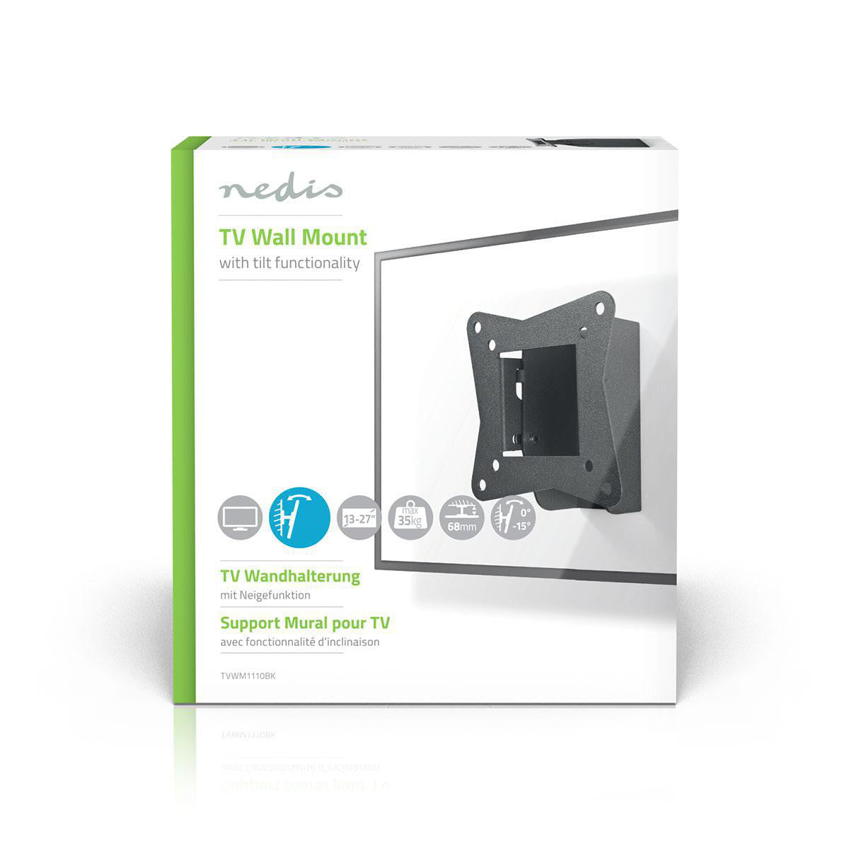 Tilting TV Wall Mount | 13"-27" Up to 30kg Tilt Angle 15° TV Brackets