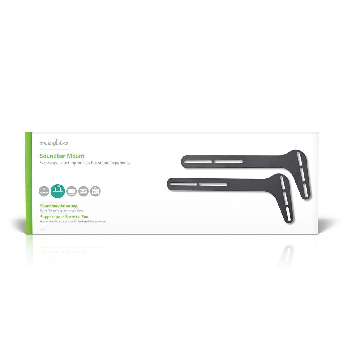 Soundbar Speaker Stand | TV Screen 32" to 65" Fixed Up to 15 kg