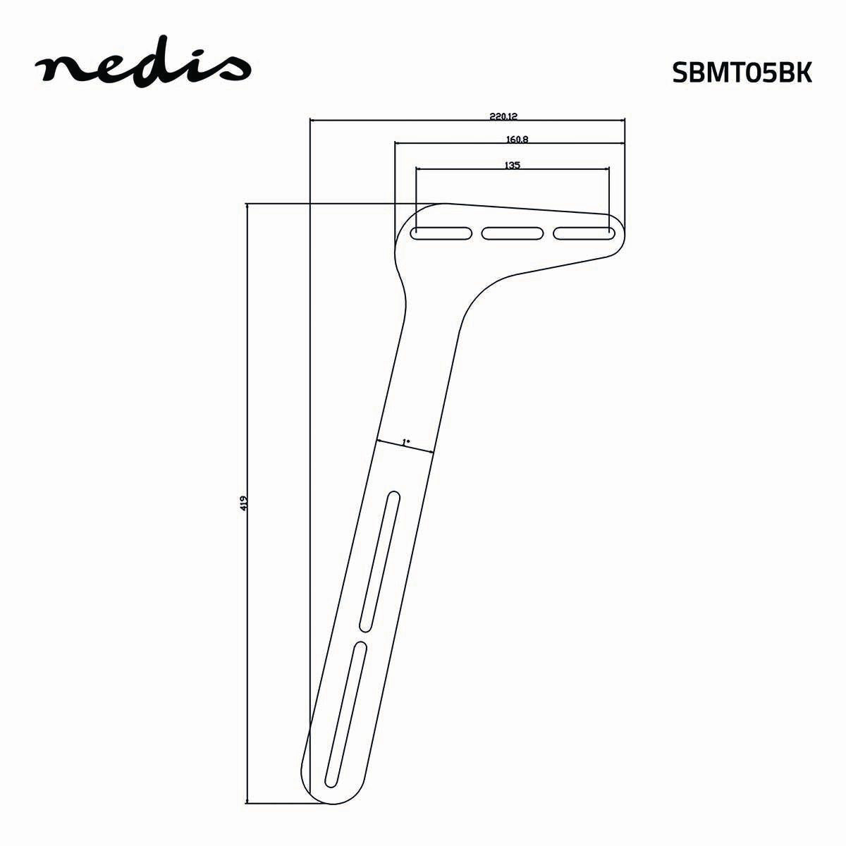 Soundbar Speaker Stand | TV Screen 32" to 65" Fixed Up to 15 kg