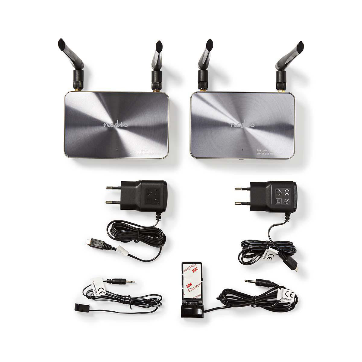 Wireless HDMI Transmitter | 1080p 5GHz 100m Universal Remote Controls