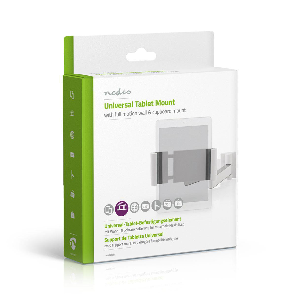 Suporte para tablet | Rotação completa de 7 a 12 polegadas